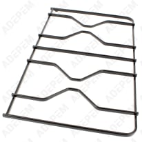 Parrilla de hierro fundido con 2 quemadores 92735042