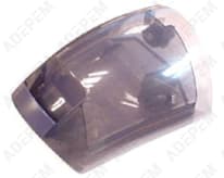 Depósito de agua morado