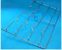 Media rejilla de acero inoxidable, derecha