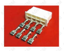 Faston maschio a 8 vie