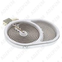 Chauffage radiant double ovale 140057372025