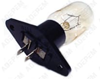 Bombilla microondas con terminales