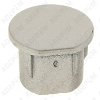 Tapa de asa recta gris