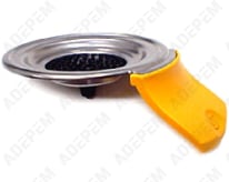 Portavasos de 1 taza, amarillo