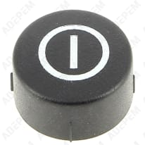 Botón de encendido/apagado antracita