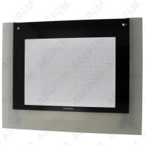 Cristal exterior blanco/negro 594x463