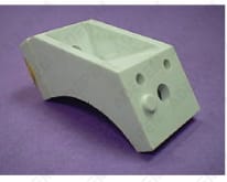 Soporte de asa blanco