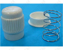 Botón blanco del temporizador