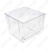 Contenedor recto para verduras 222x224x183