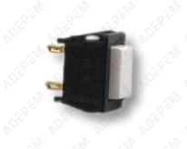 Interruptor de impulsos blanco de 2 polos SC21110310