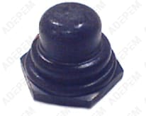 Pulsador de encendido negro