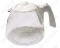 Jarra alisea blanca 10/15 tazas