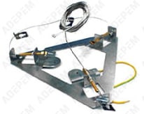 Kit di montaggio a soffitto 72x3463