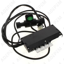 Tastiera a 4 pulsanti + prese per lampade