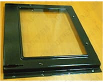 Puerta de tormenta + cristal interior