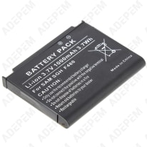 Batería adaptable de 3,7 V y 1000 mAh