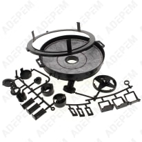 Filtro de carbón redondo d=209