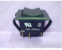 Interruttore nero a 6 pin a 3 posizioni