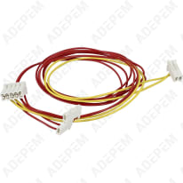 Cableado del motor del ventilador al módulo electrónico: 1490 + 570 mm 140033313044