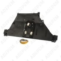 Placa de soporte de seguridad de la puerta