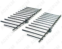 Portaplacas, recto tz