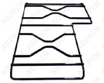 Parrilla de hierro fundido con 2 quemadores 93767390