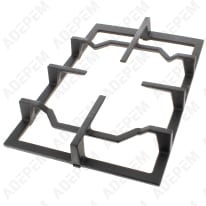 Parrilla central de hierro fundido de 1 quemador