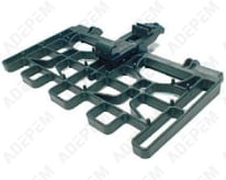 Cesta superior doble basculante