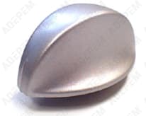 Pulsante grigio a ore 12