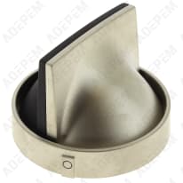 Pomo negro y gris 12h 70X1644