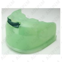 Depósito de agua verde