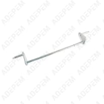 Eje de la rueda delantera 381302853/0