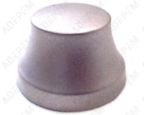 Botón gris del temporizador