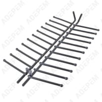 Solapa de estantería, juego de 2, 12004140