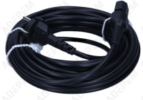 Cordón negro de 10 m