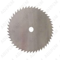 Cuchilla 80 dientes d=250mm agujero=20mm