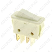 Interruttore bianco a 2 pin 44002300