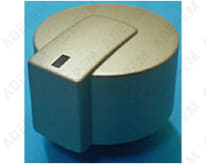 Botón gris de las 12