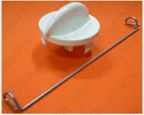 Botón blanco+cardán