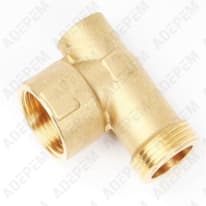 Te en laiton 1 mf 1/2f p 177535