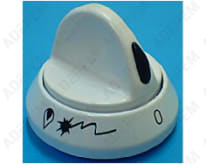 Pulsante gas bianco 12h