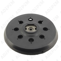 Plato de lija de dureza media 125mm 630261000