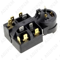 Relé + klixon qp3-12aj1/jx