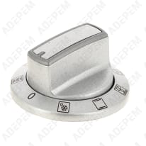 Pomo del horno gris 250315066