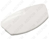 Asa de ojo de buey blanca