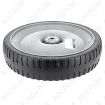 Rueda trasera sin tapacubos