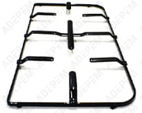 parrilla de hierro fundido de 2 quemadores izquierda c00139943