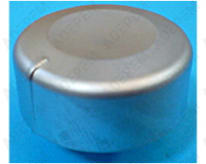 Botón gris del temporizador