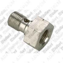 Fascia in vetro bianco