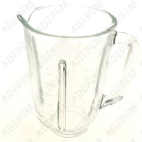 Vaso de cristal desnudo